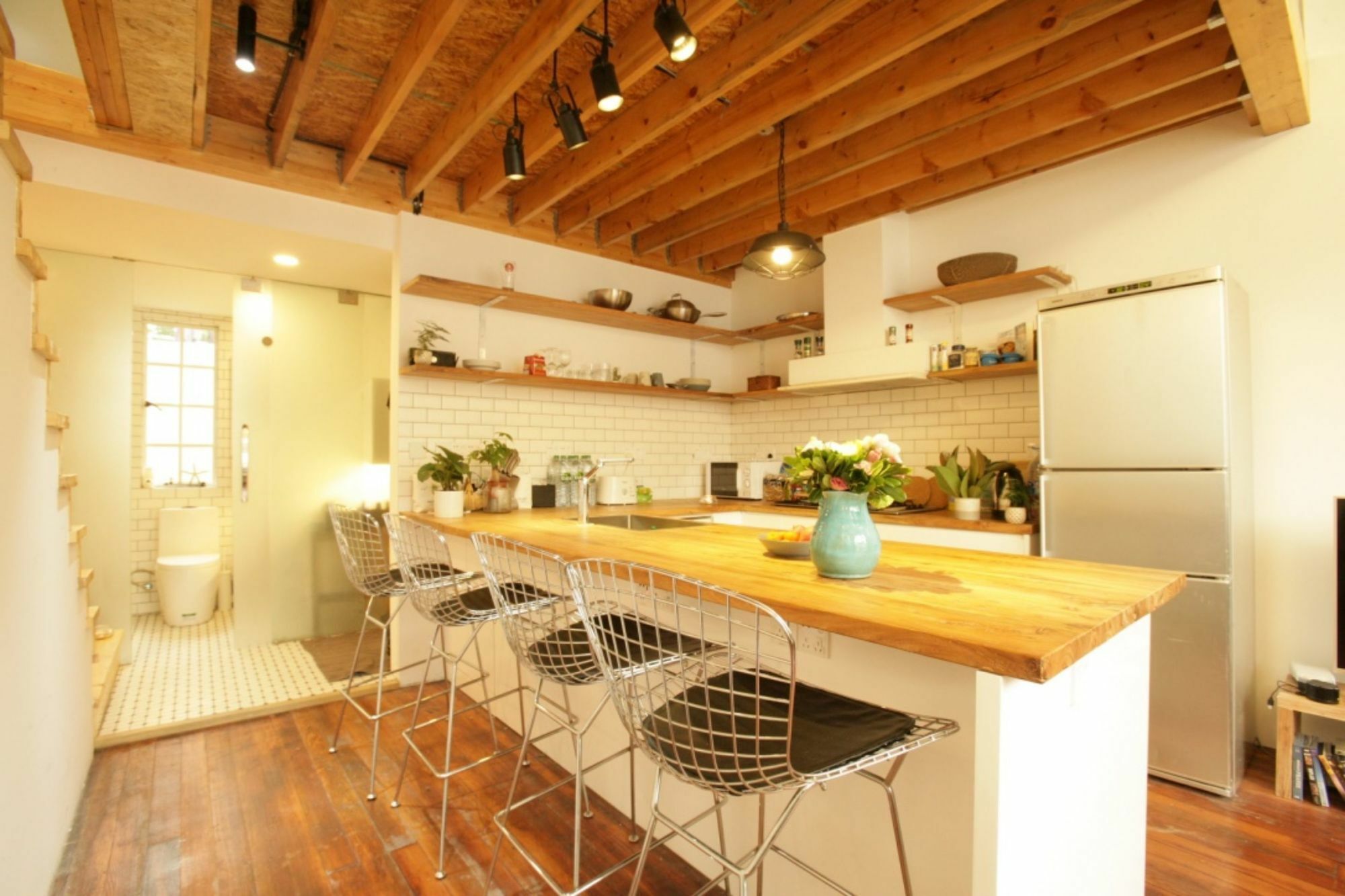 Fx78 Loft & Terrace Apartment Шанхай Екстериор снимка
